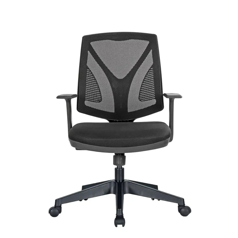 Bella Siyah Fileli Toplantı Koltuğu