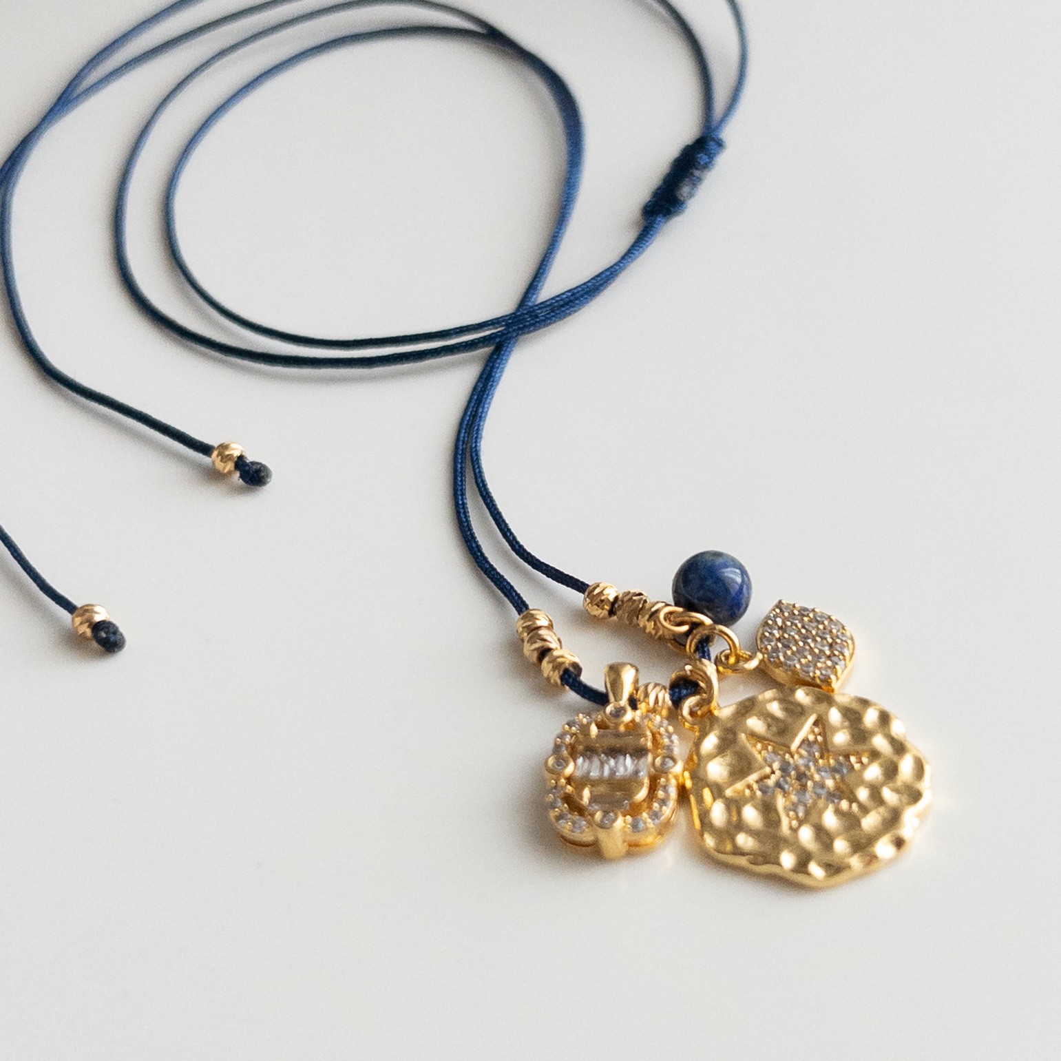 Lapis Lazuli Taşı Charm Kolye