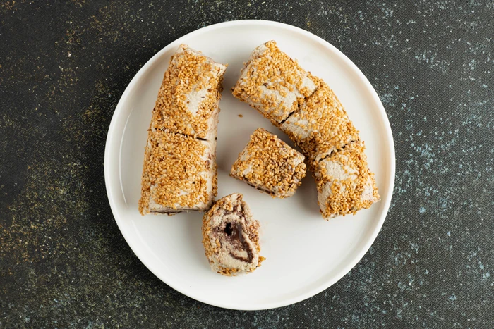 Susamlı ve Çikolatalı Helva