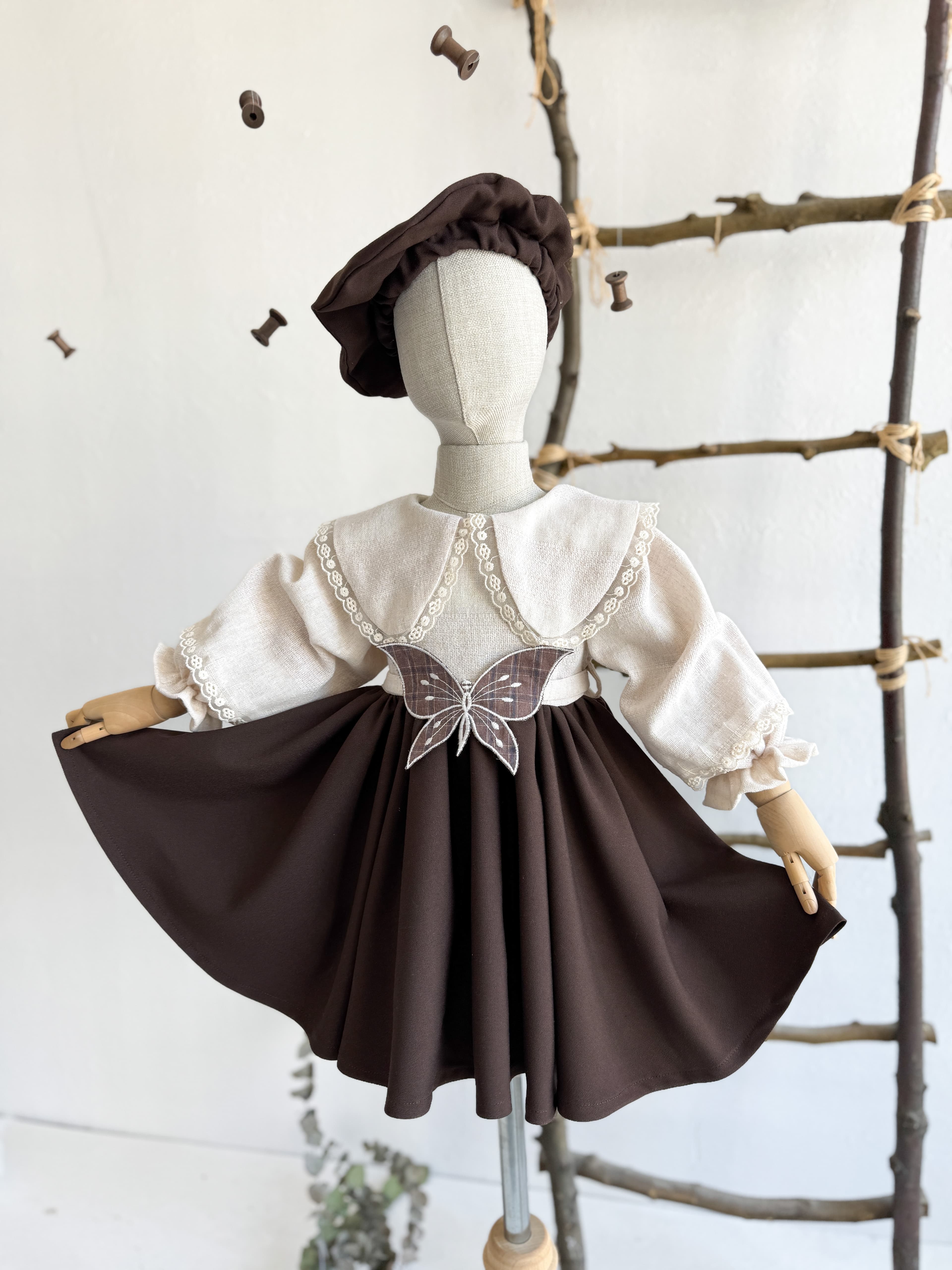 BUTTERFLY FALL ELBİSE 