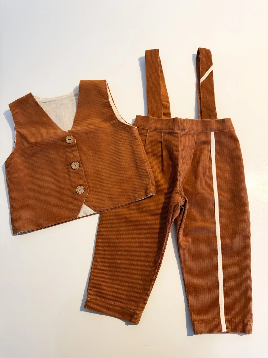 12-18 AY TARÇIN SALOPET VE YELEK 