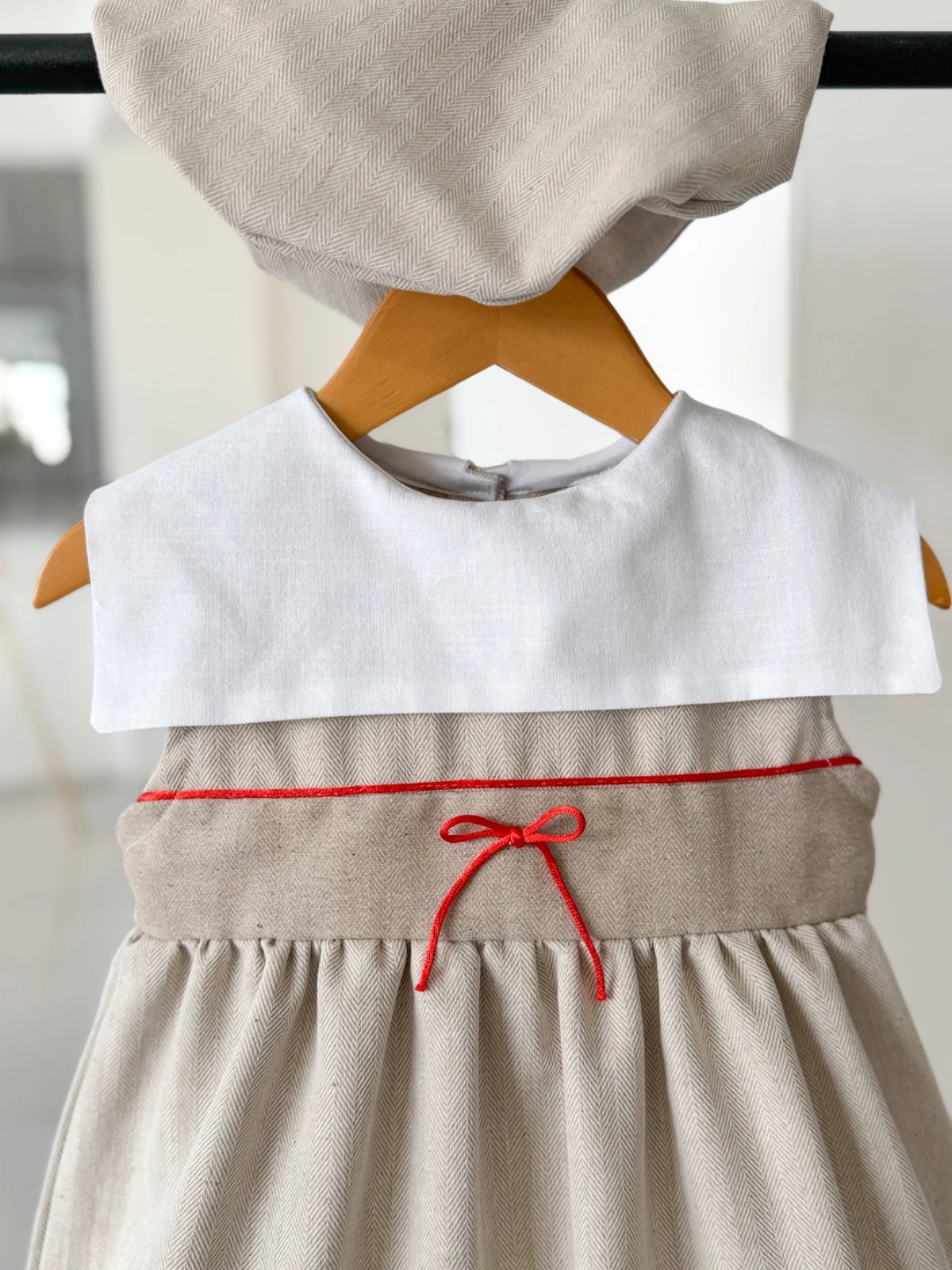 ELLA ELBİSE - RESSAM ŞAPKA 2 Lİ SET 