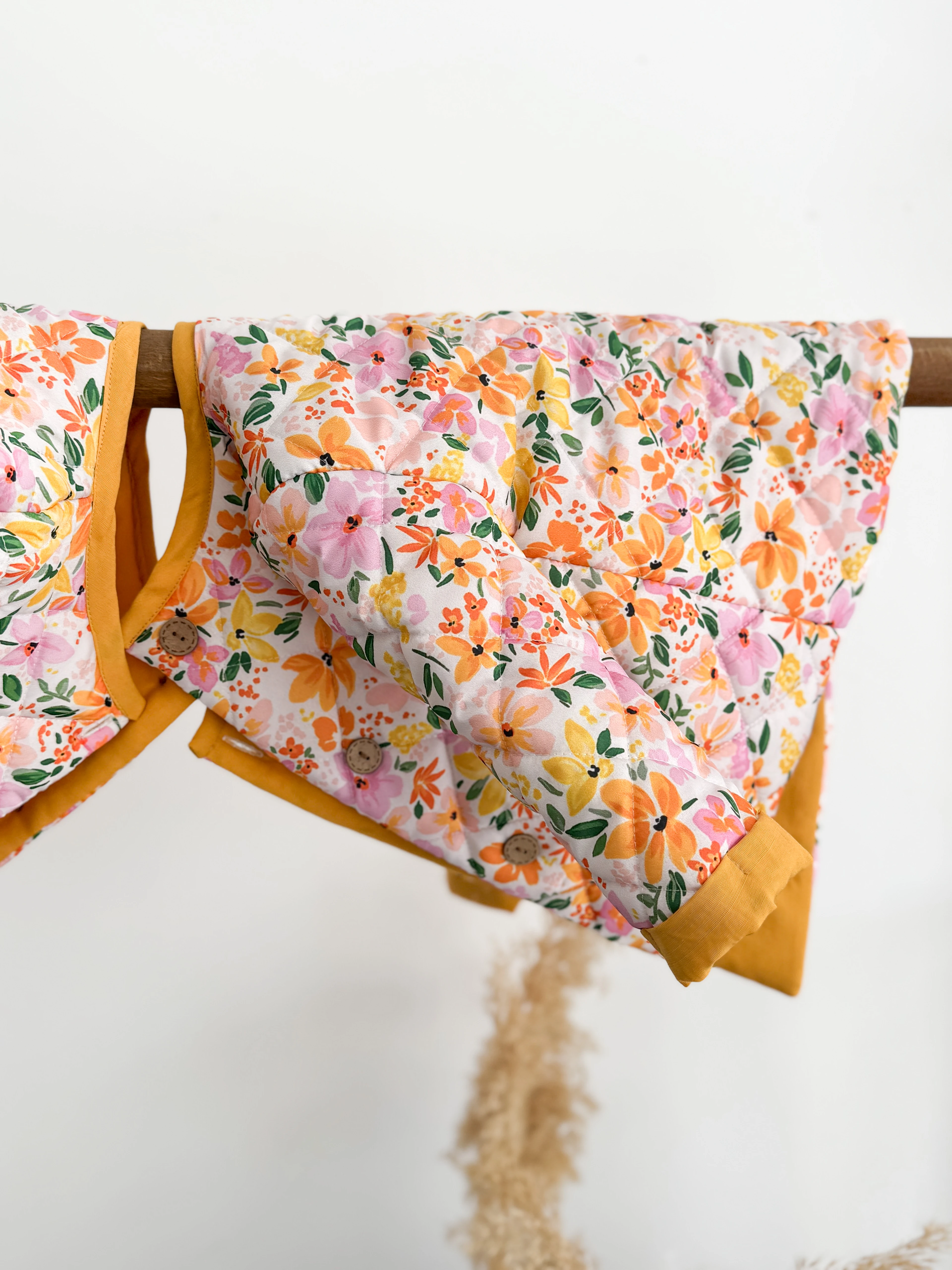 FLOWER KAPİTONE CEKET