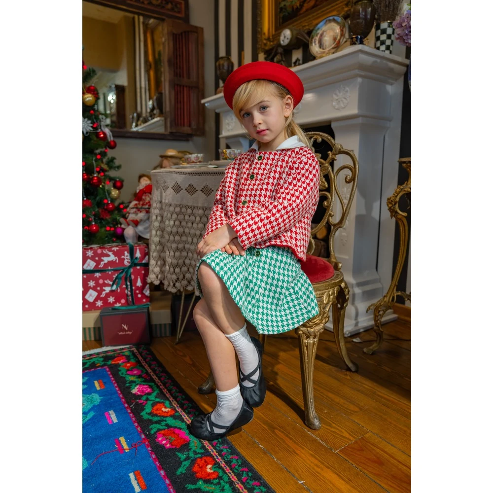 Pied de Poule Buklet Takım