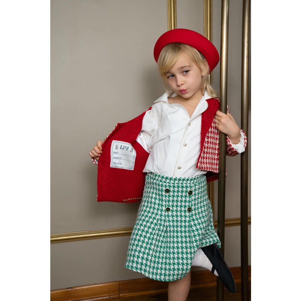 Pied de Poule Buklet Takım