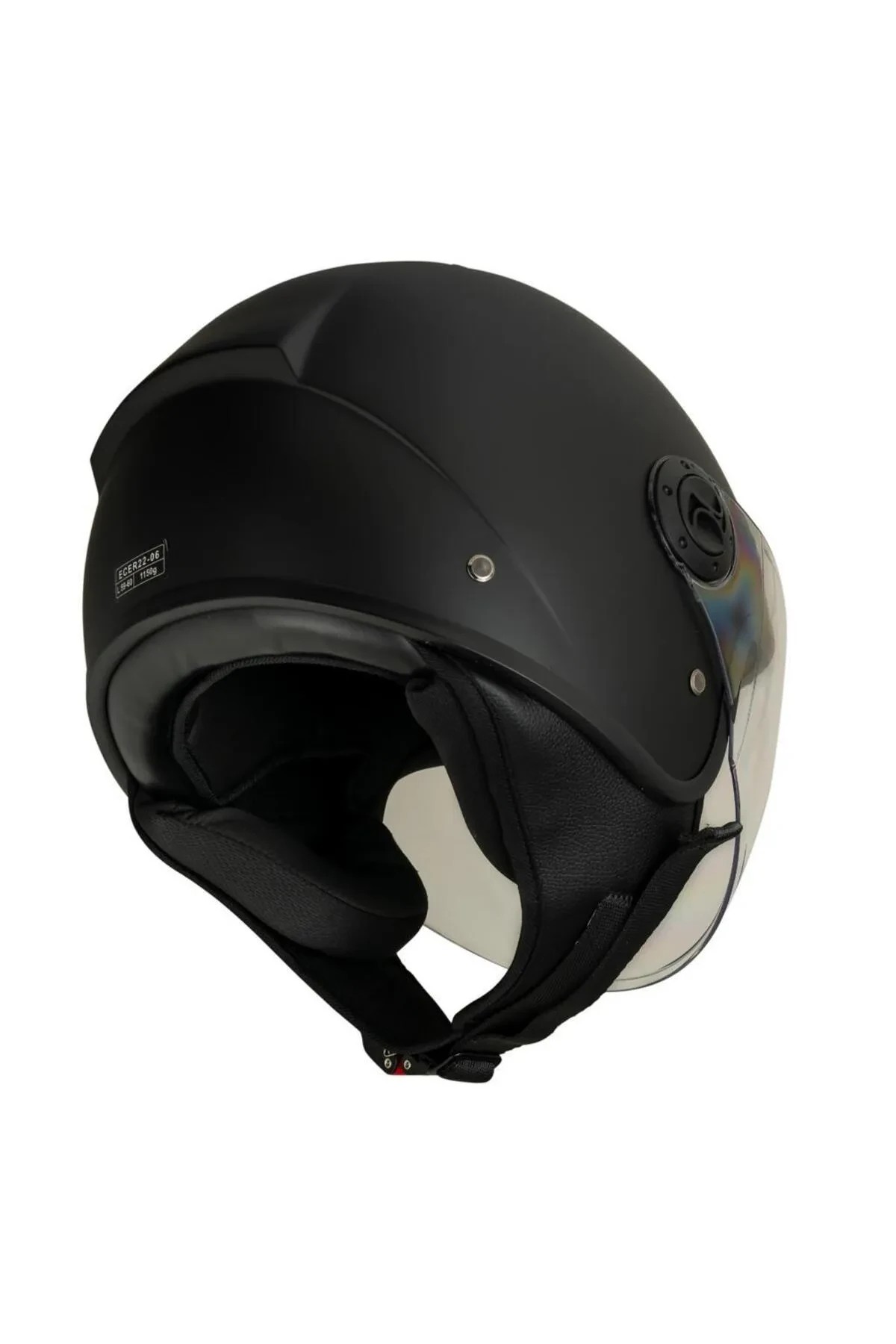 NCR 230 AİR YARIM KASK MAT SİYAH