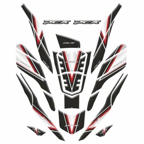 HONDA PCX 2021 - 2024 UYUMLU TANK PAD SET - 26 parça