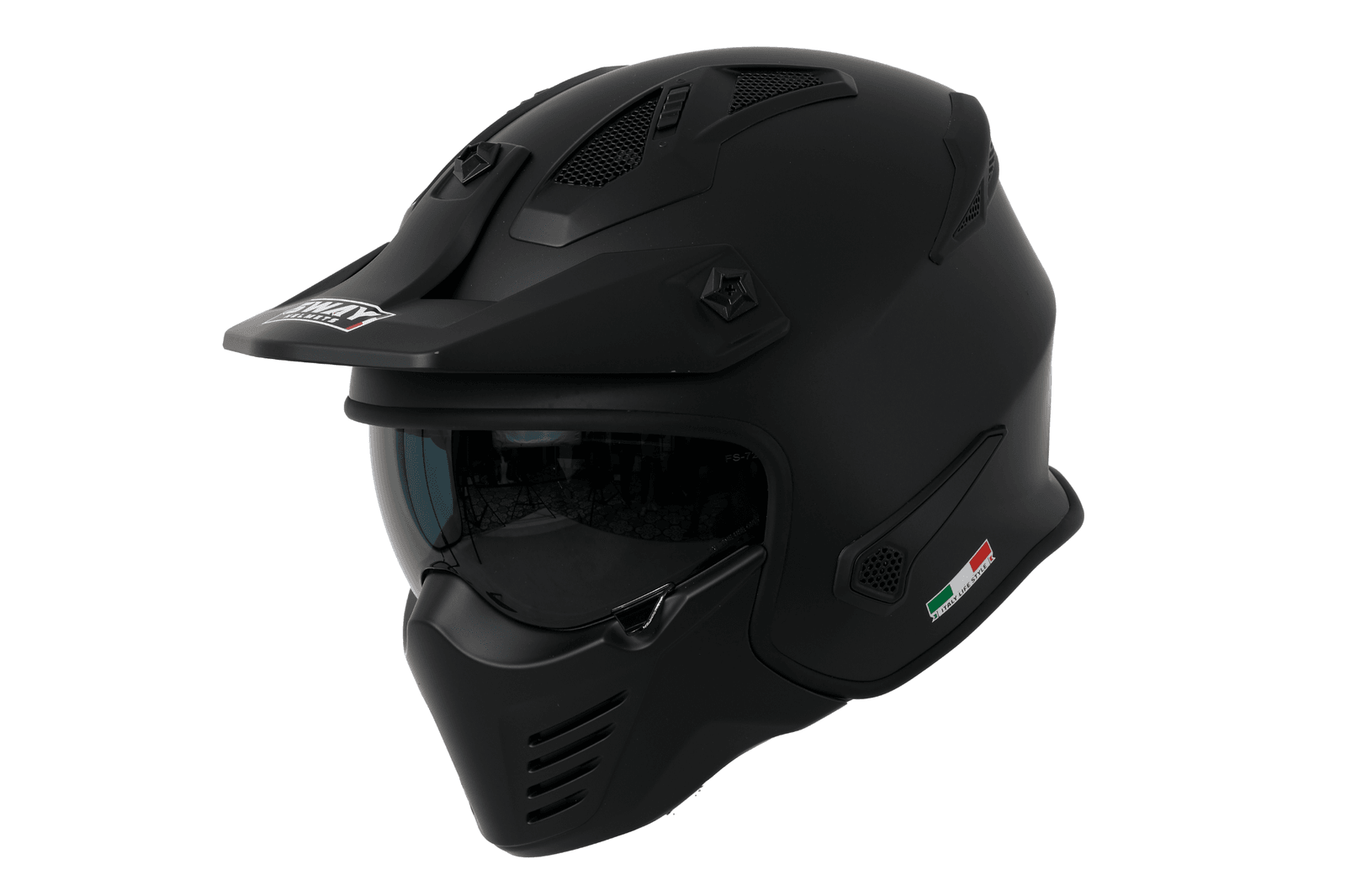 SWAY SW 726X TOKYO Matt Black Modüler Kask