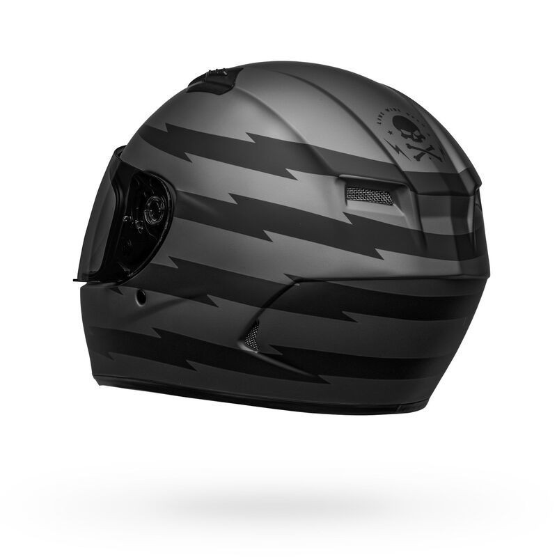 Bell Qualifier Z-Ray Kapalı Kask (Mat Gri-Siyah)