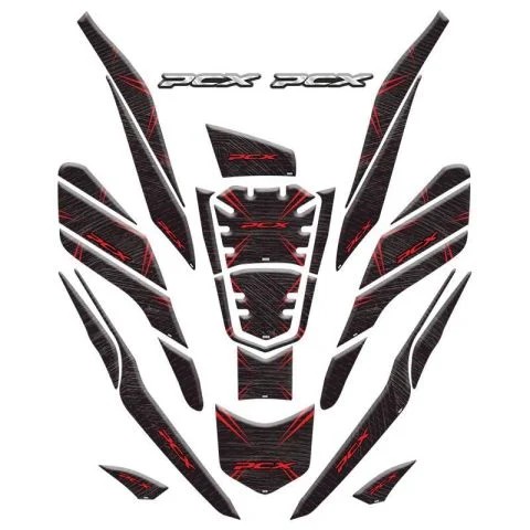 HONDA PCX 2021 - 2024 UYUMLU TANK PAD SET - 26 parça