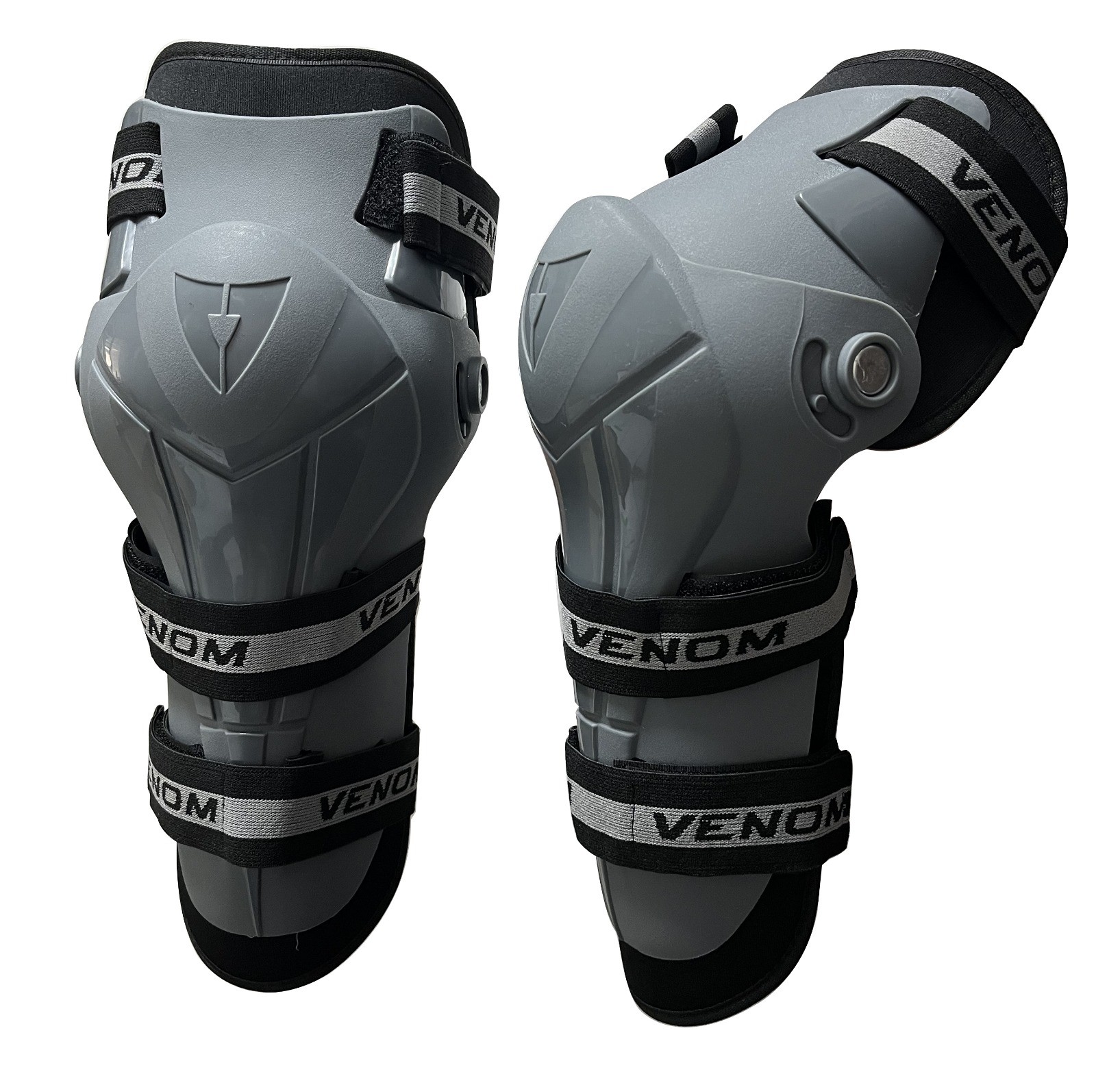 VENOM VN-07 Motosiklet Dizliği - Gri