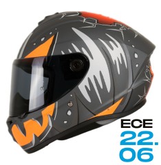 AXXIS DRAKEN S PUMPKIN B4 MATT FLUO ORANGE