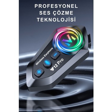 Y-12 İnterkom Kulaklık Seti