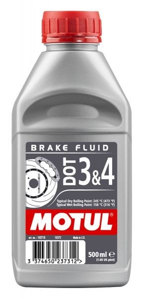 Motul Dot 3 & 4 Fren Hidrolik Yağı 500 ml