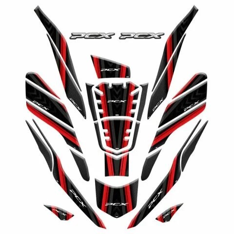 HONDA PCX 2021 - 2024 UYUMLU TANK PAD SET - 26 parça