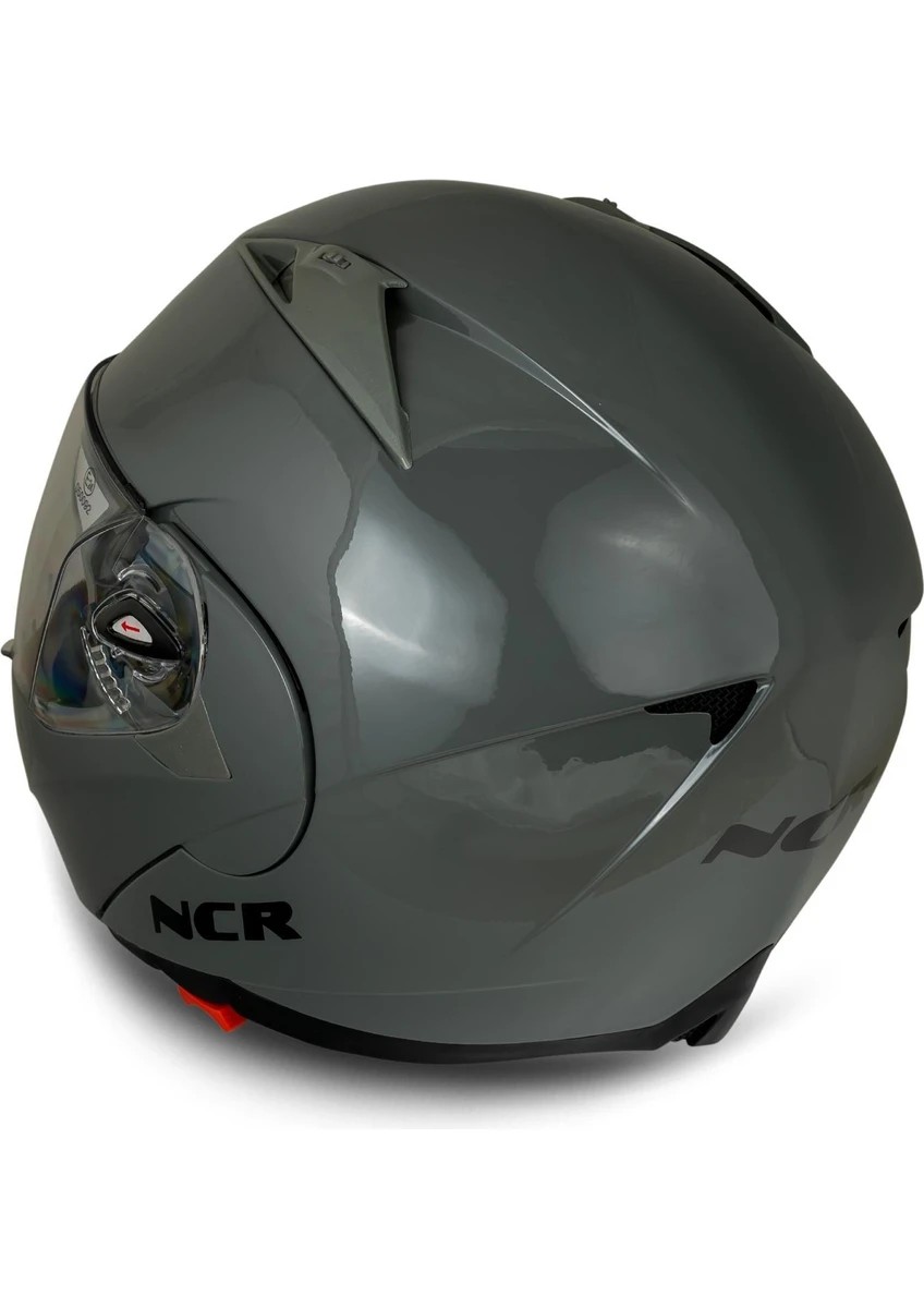 NCR Nardo Gri Çene Açılır Kask