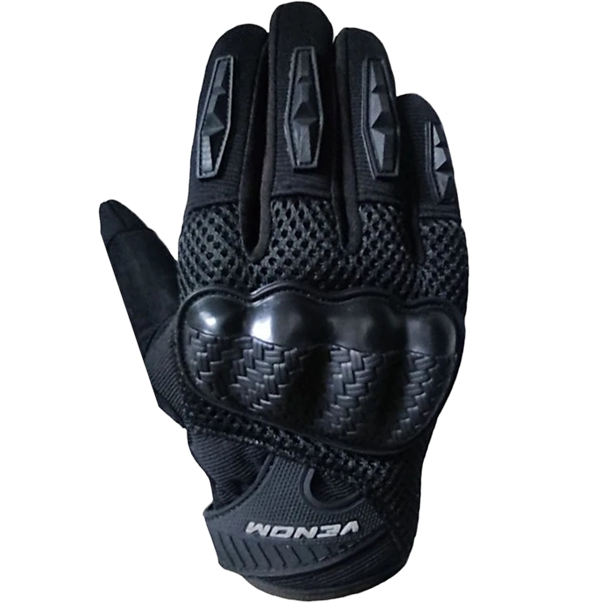 Venom VN-920 - Motosiklet Eldiveni - Siyah