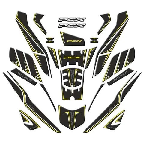 HONDA PCX 2025 UYUMLU TANK PAD SET