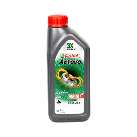 Castrol 4t Actevo 20w40 1lt