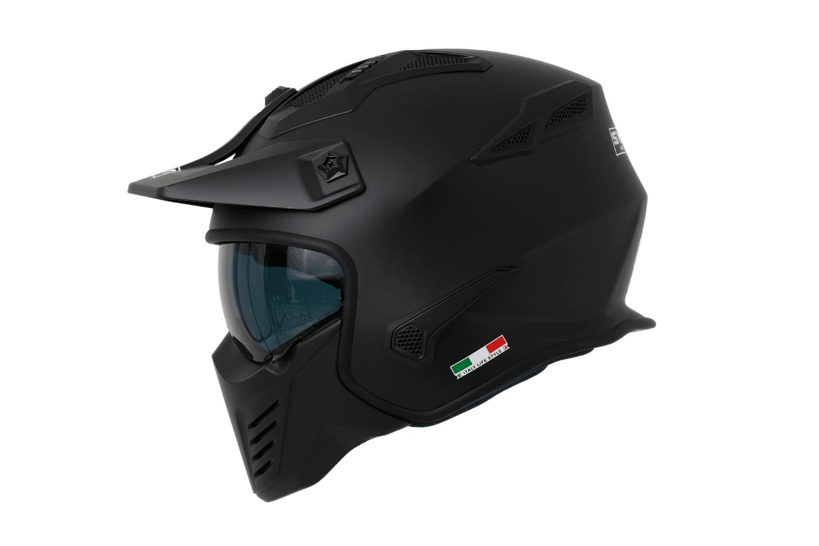 SWAY SW 726X TOKYO Matt Black Modüler Kask