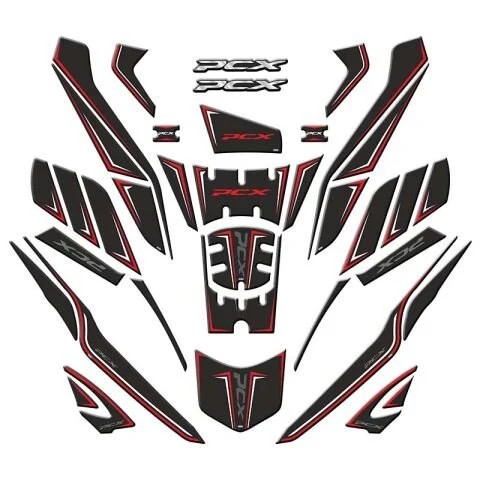 HONDA PCX 2025 UYUMLU TANK PAD SET