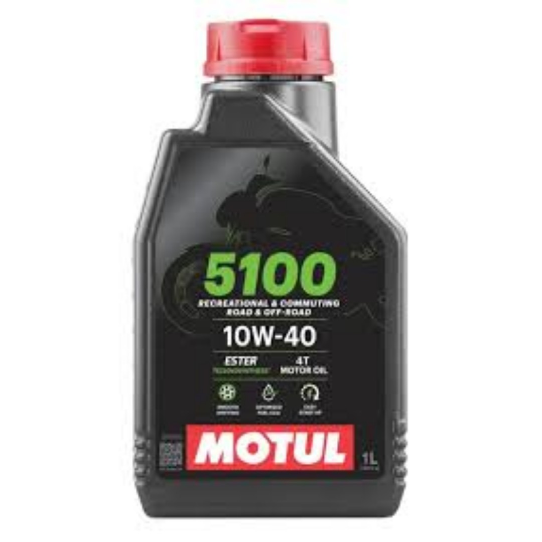 Motul 5100 10W40 1 Lt. 4 Zamanlı Motosiklet Yağı