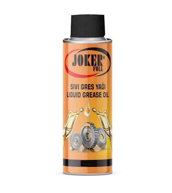 Joker Sıvı Gres Yağı Sprey 230ml *Zincir Yağlama Spreyi *Yağlayıcı