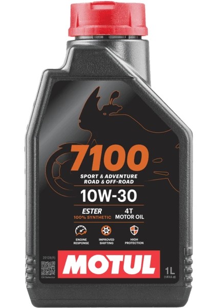 Motul 7100 10W30 4T 1 Litre Motosiklet Yağı 