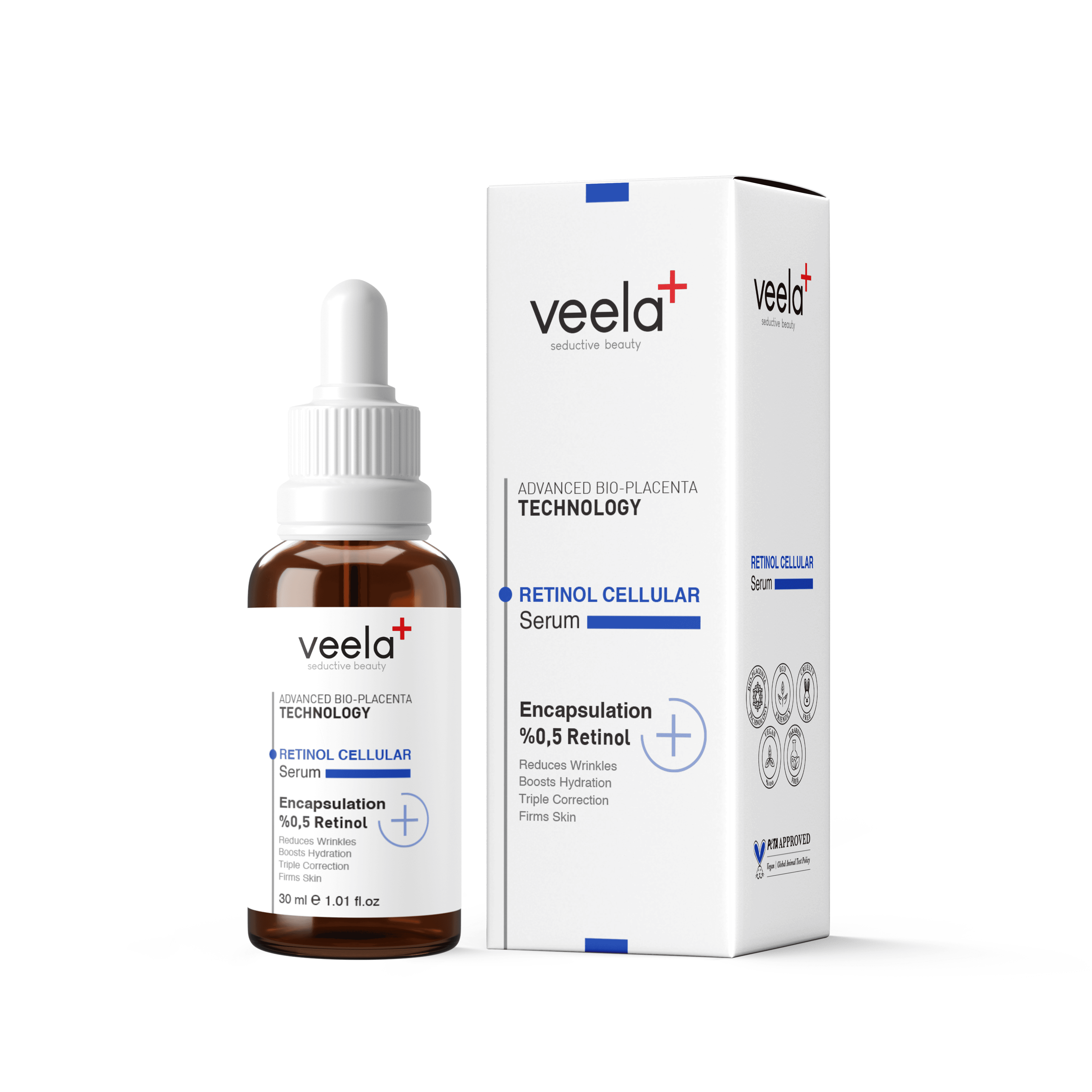 Yaşlanma Karşıtı ve Kırışıklık Giderici, Onarıcı Retinol Cellular Serum