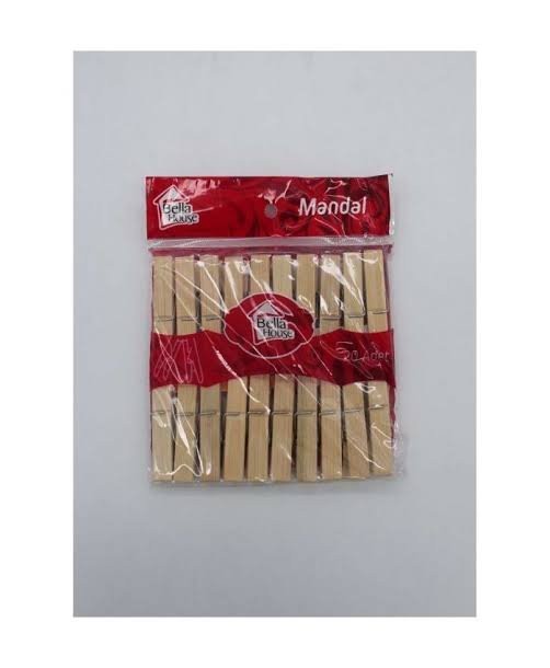 Ahşap Mandal (20'li paket)