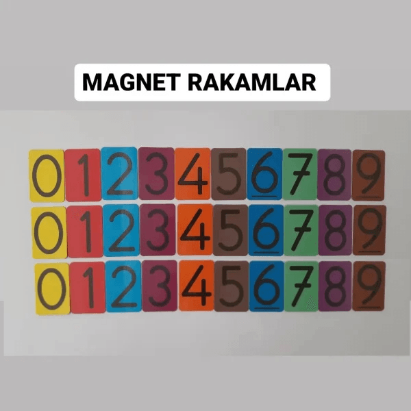 Magnet Rakamlar (3 takım)