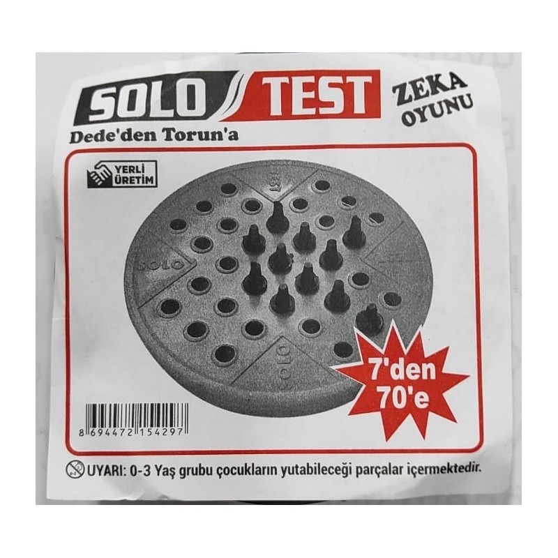 Solo Test Zeka Oyunu