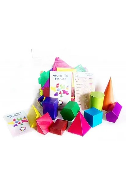 Geometrik Cisimler Maket Seti(karton)