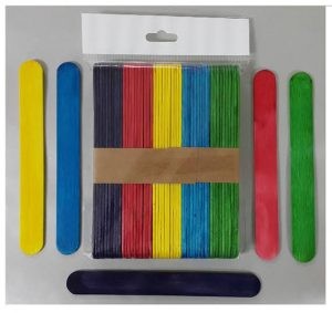 Renkli Dil Çubuğu(50'li paket)