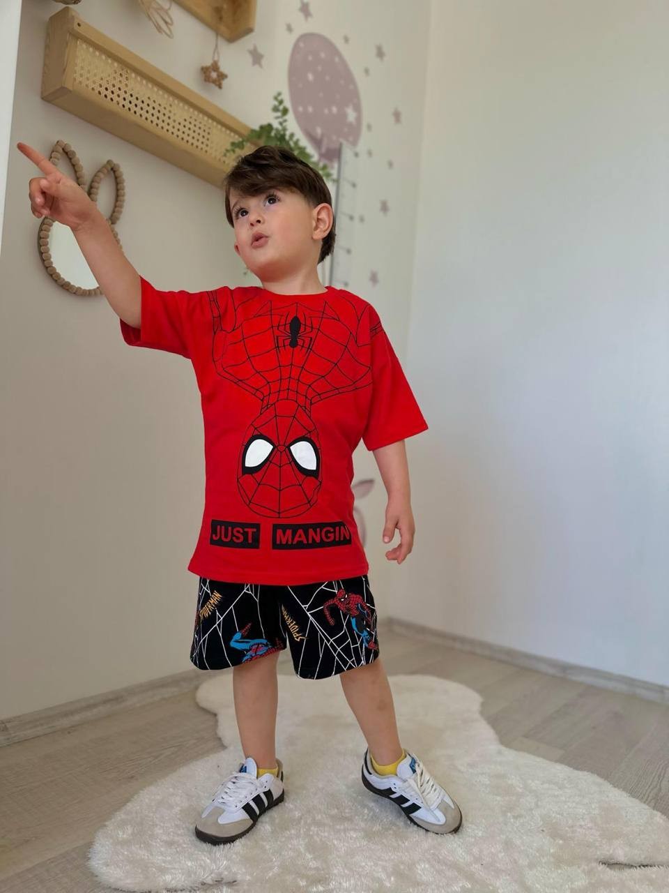  Erkek Çocuk Tişört ve Şort Takımı