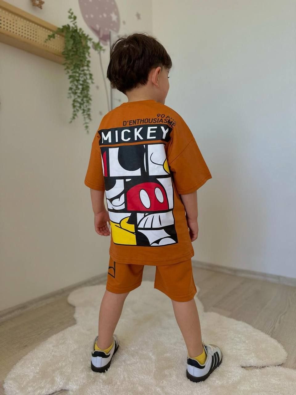 Erkek Çocuk Oversize Mickey Mouse