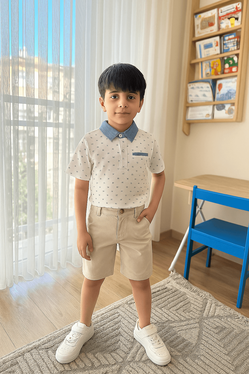 Erkek Çocuk Polo Yaka Takım