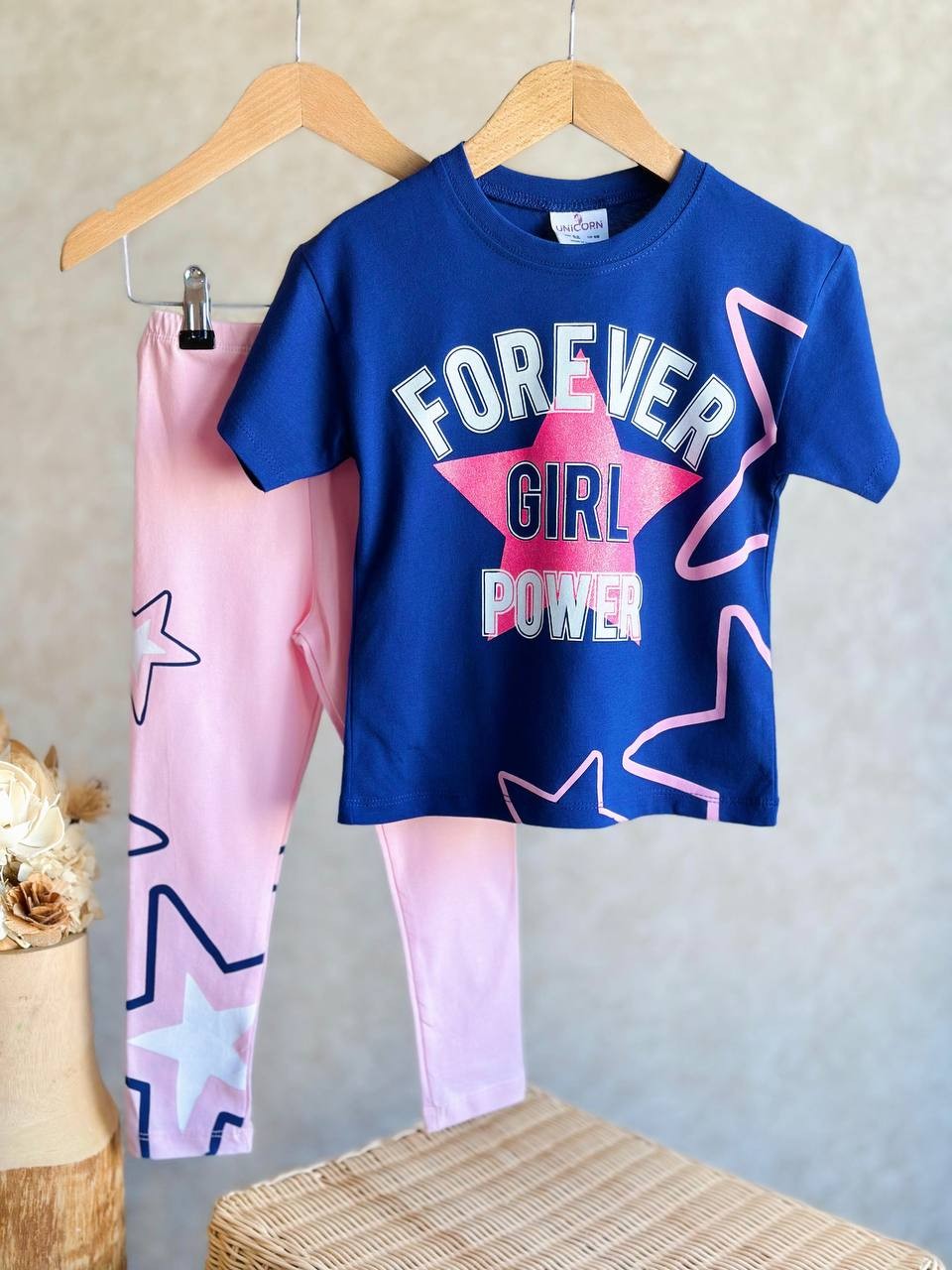 2-8 YAŞ KIZ ÇOCUK FOREVER GIRL POWER TAKIM