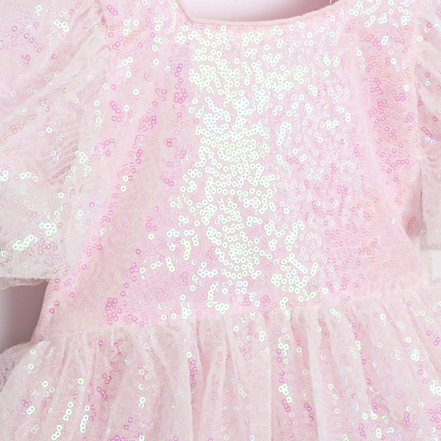 2-5 Yaş Sugar Candy Kız Çocuk Elbise-Pembe