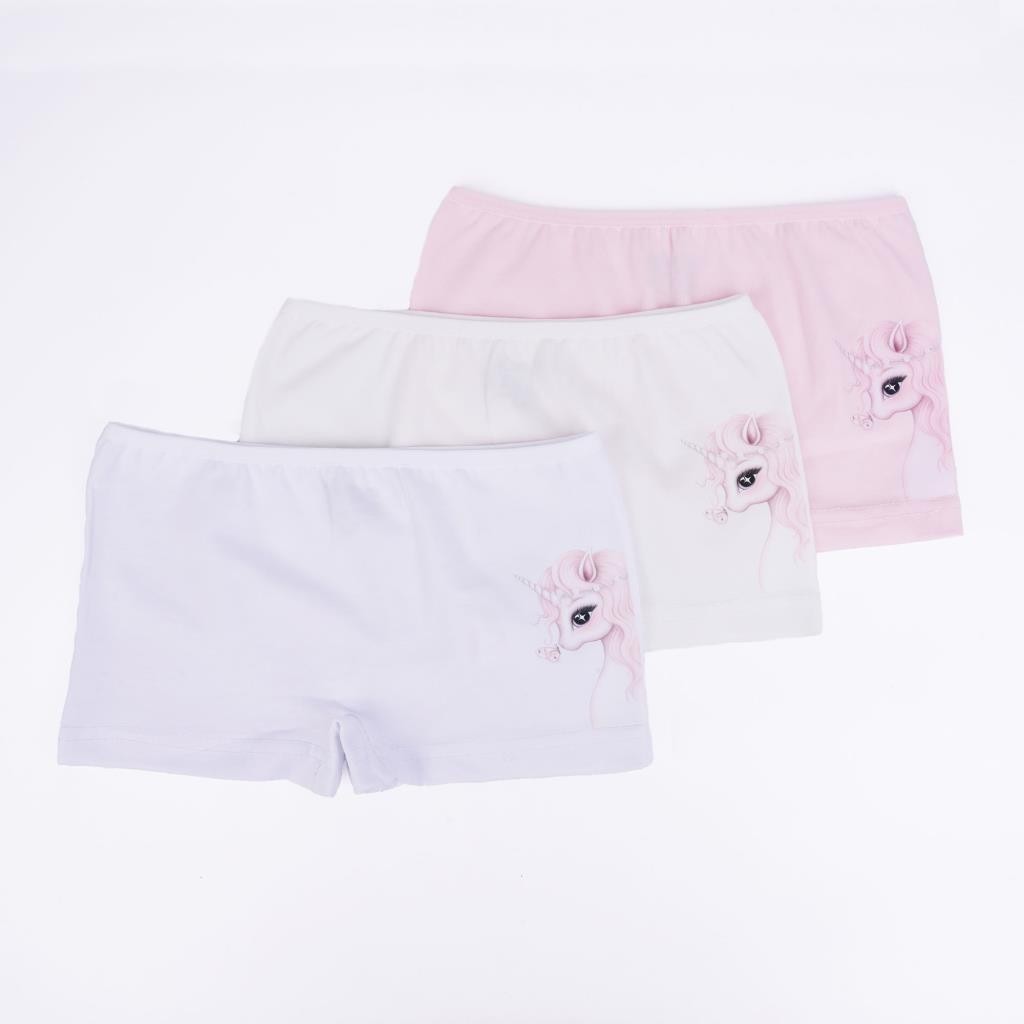 1-10 Yaş Kız Çocuk Henza 2'Li Boxer