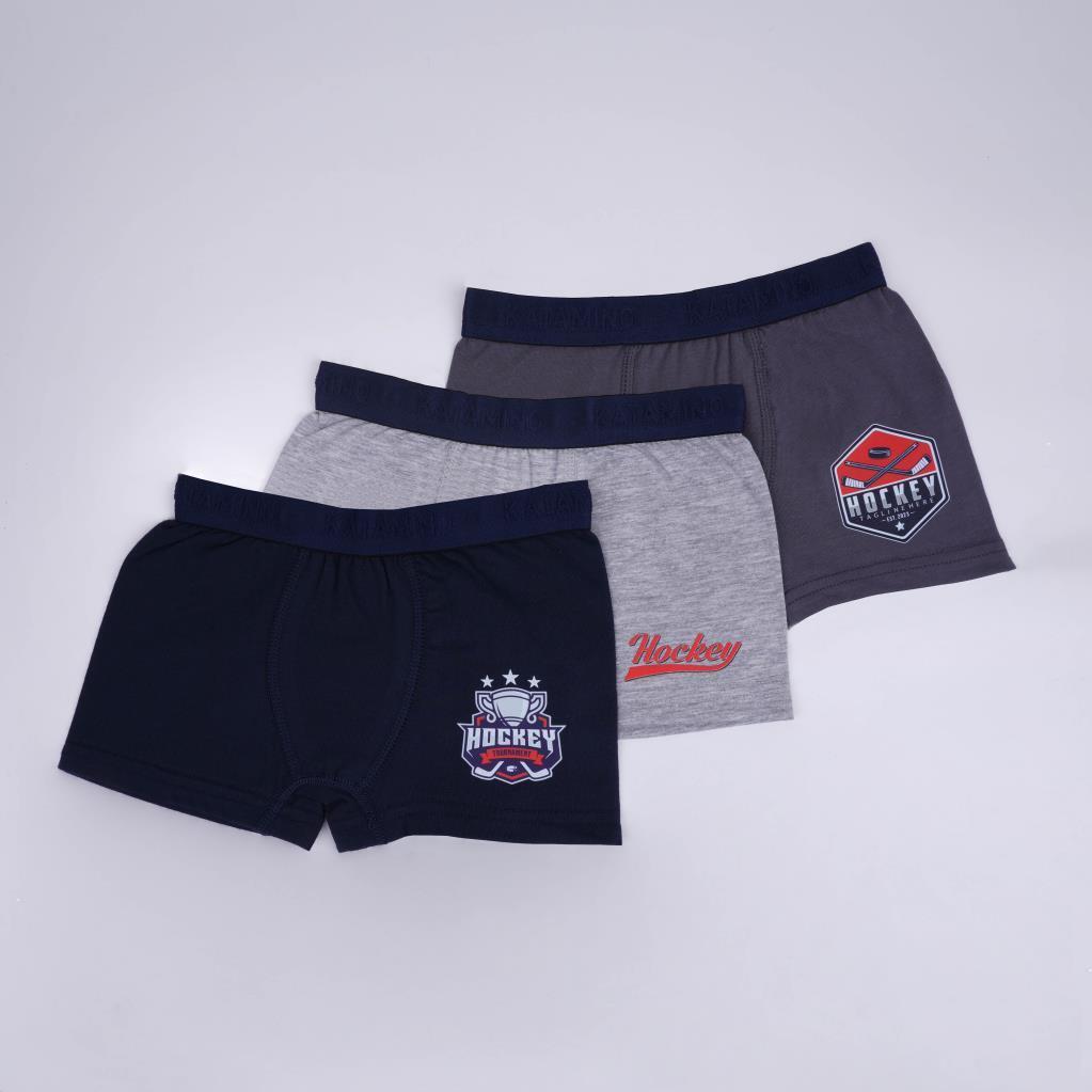3-8 Yaş Erkek Çocuk Andoç 2'Li Boxer Set (Renk asorti olarak gönderilecek)