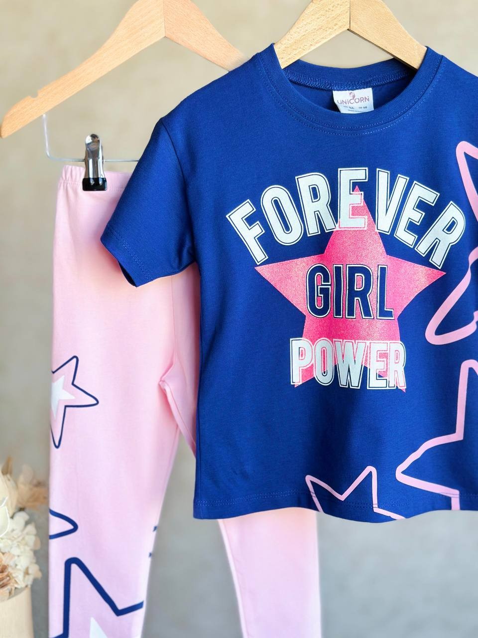 2-8 YAŞ KIZ ÇOCUK FOREVER GIRL POWER TAKIM