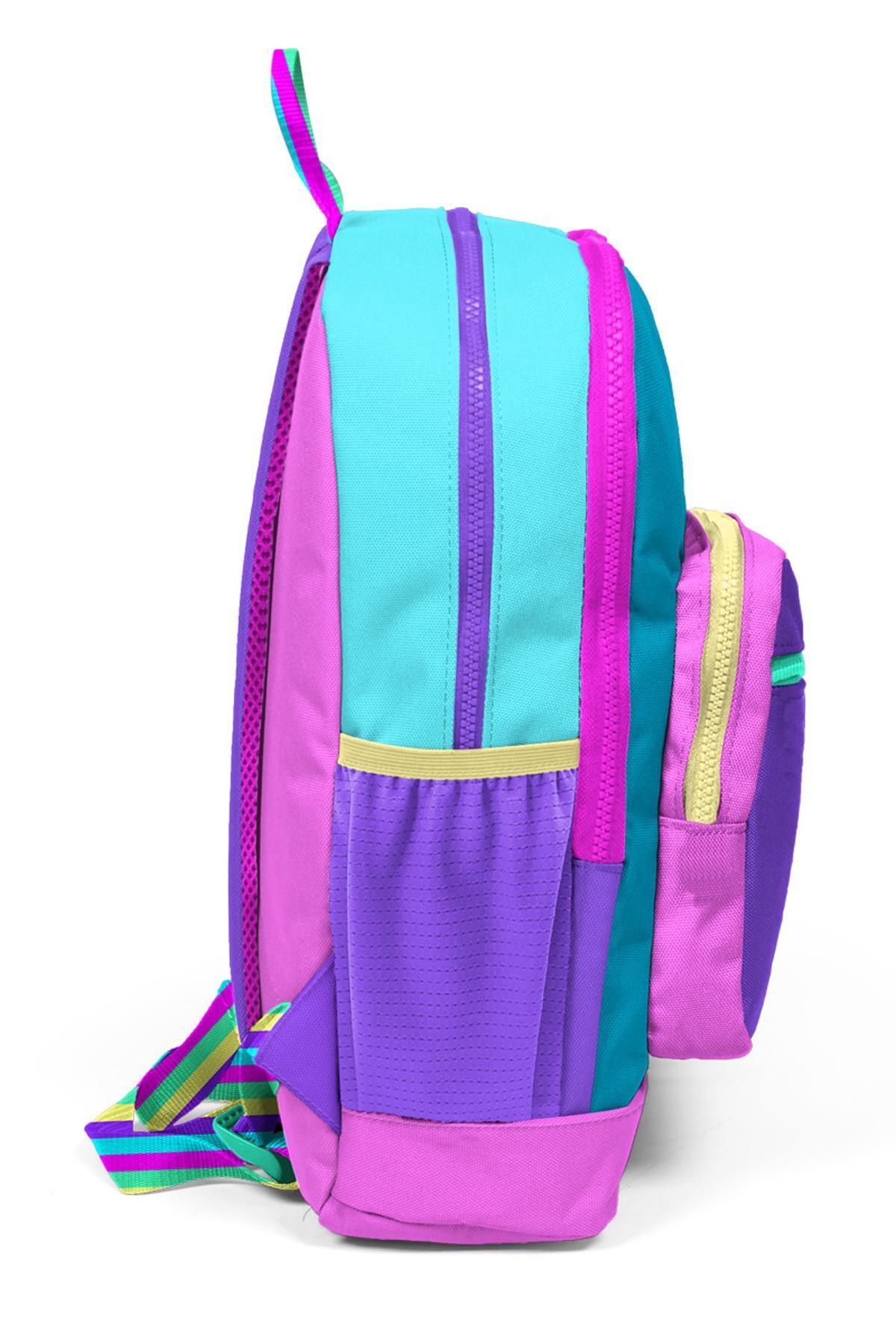 Coral High Kids Pembe Pastel Renkli Okul Sırt Çantası