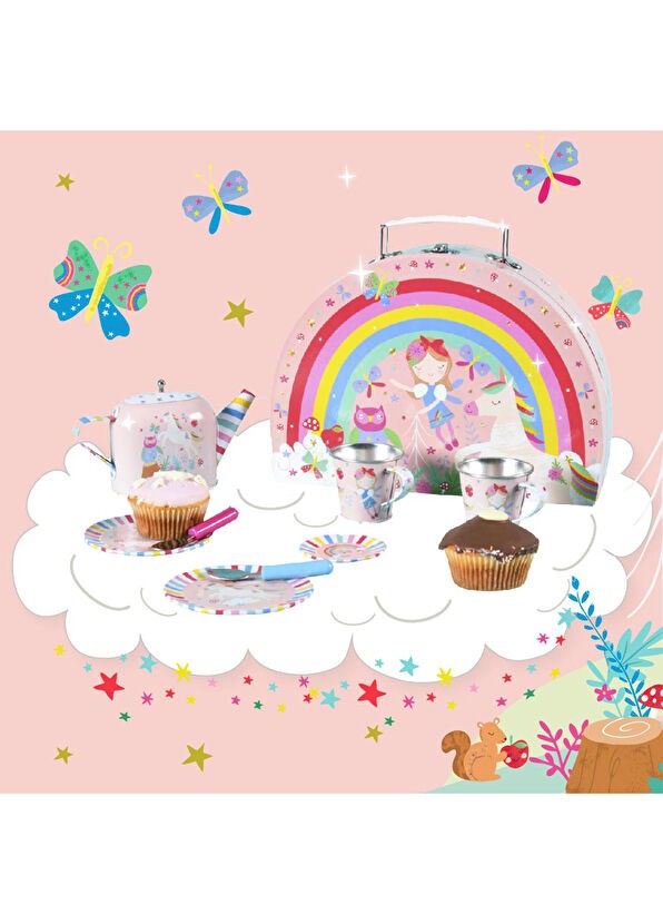 Floss Rock Rainbow Fairy Çay Seti