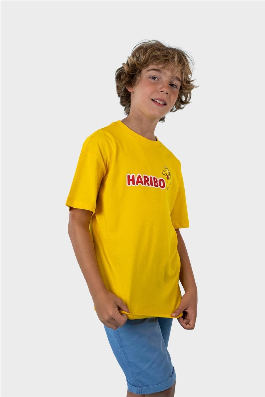 3-12 YAŞ HARİBO LİSANSLI TSHİRT - SARI