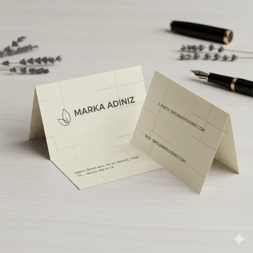 Katlamalı Kartvizit