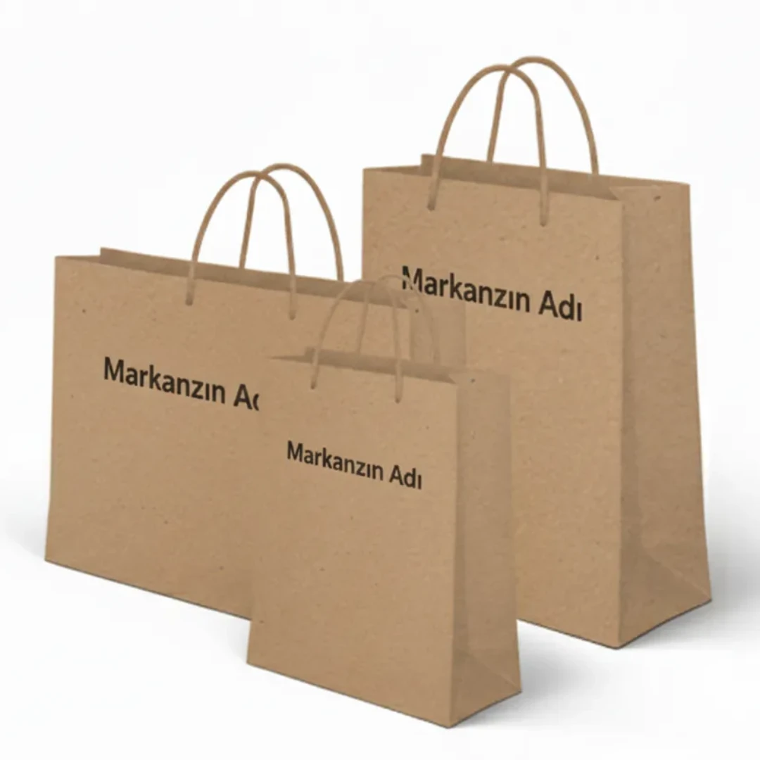 Kraft Karton Çanta