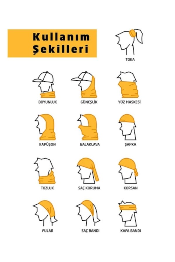 Edgewalker - Premium Outdoor Series Buff - Çok Amaçlı Unisex Bandana/Buff