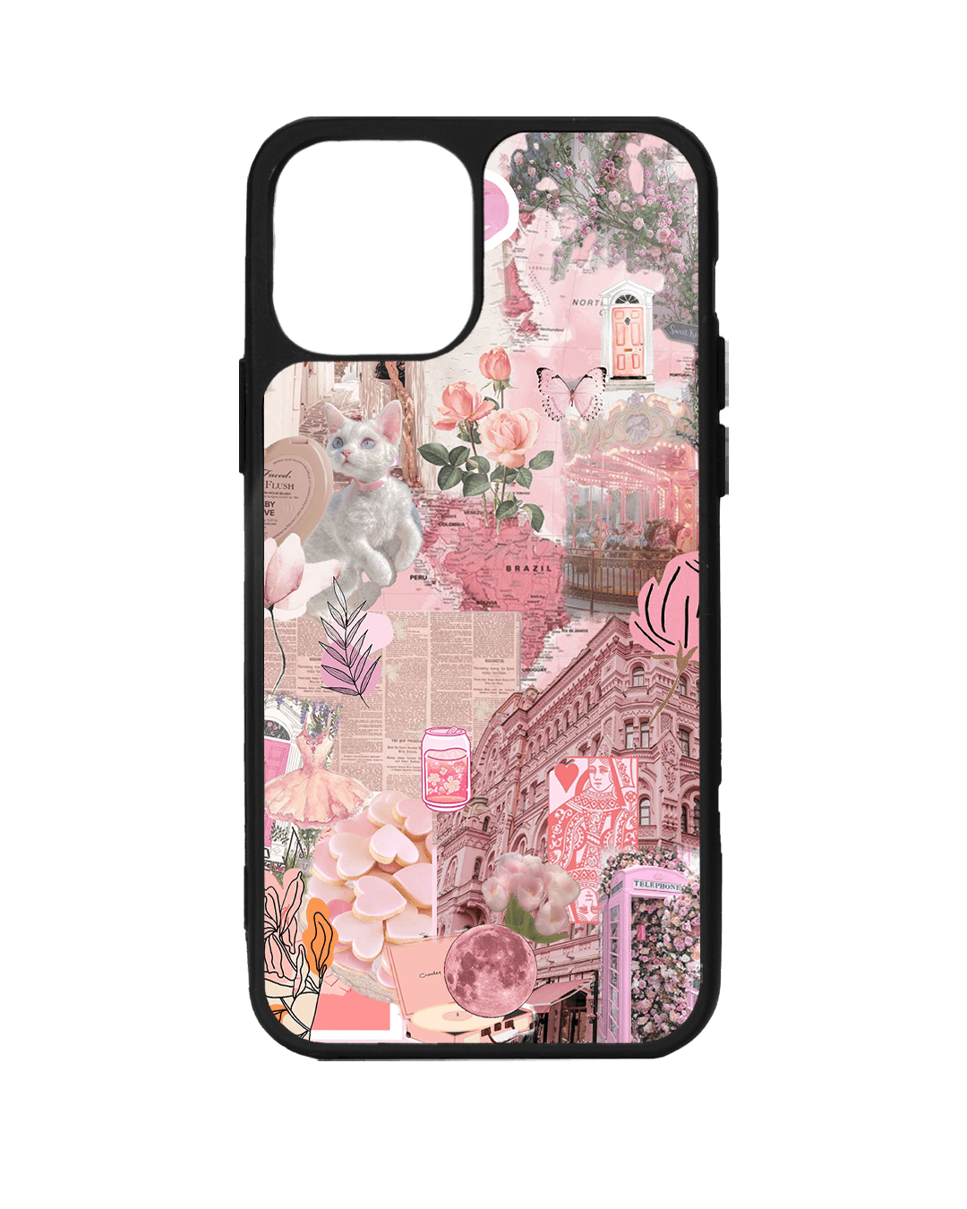 Pİnkwoul scrapbook Telefon Kılıfı