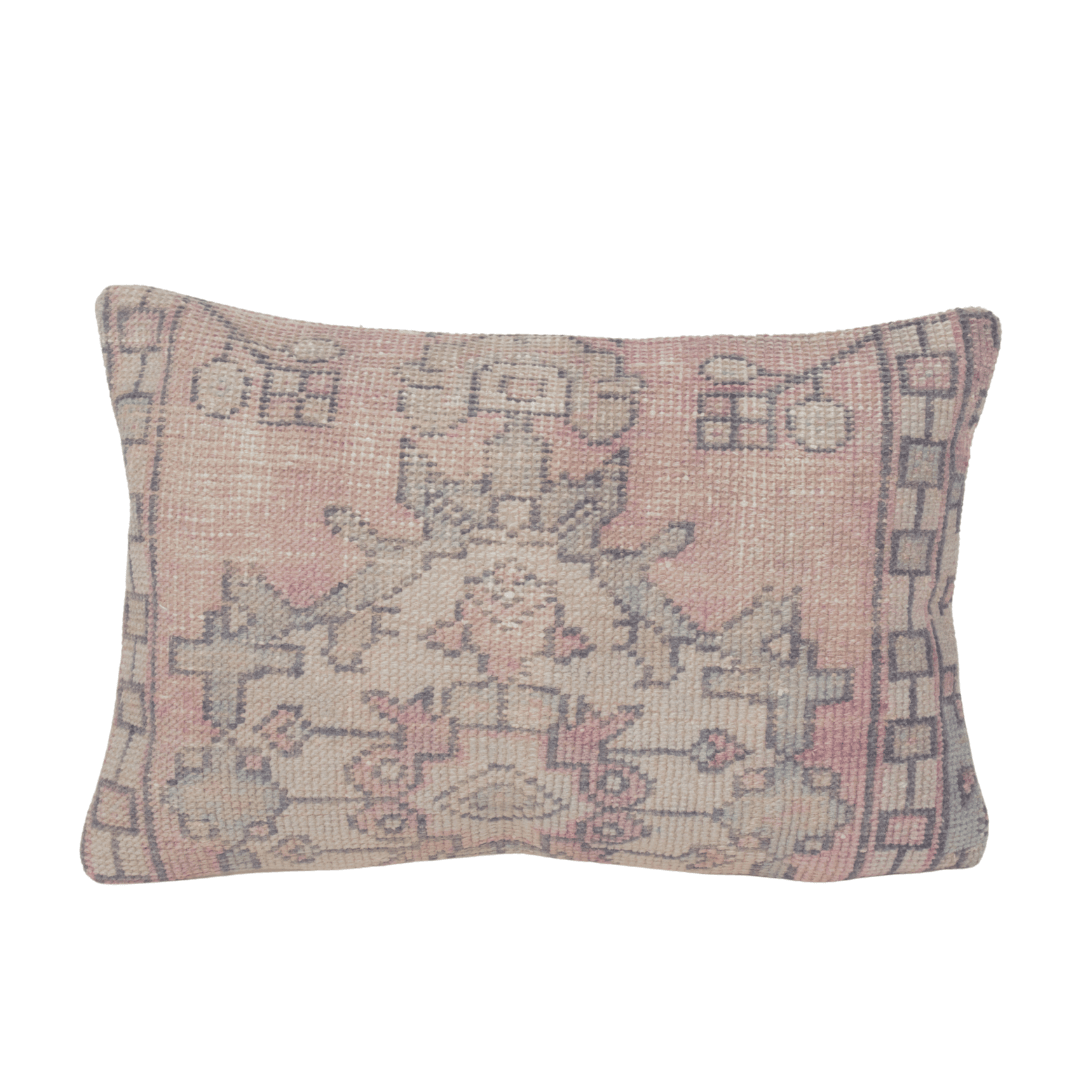 Pastel Hand Woven Carpet Cushion